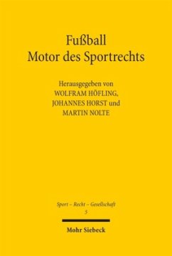 Fußball - Motor des Sportrechts