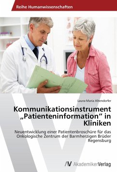 Kommunikationsinstrument &quote;Patienteninformation&quote; in Kliniken