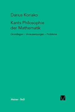 Kants Philosophie der Mathematik (eBook, PDF) - Koriako, Darius