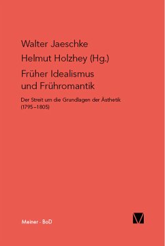 Früher Idealismus und Frühromantik (eBook, PDF)