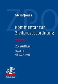 Kommentar zur Zivilprozessordnung - Stein, Friedrich; Jonas, Martin