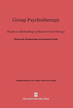 Group Psychotherapy - Powdermaker, Florence B.; Frank, Jerome D.