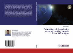 Estimation of the velocity vector of moving targets from SAR images