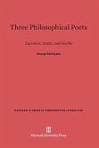 Three Philosophical Poets