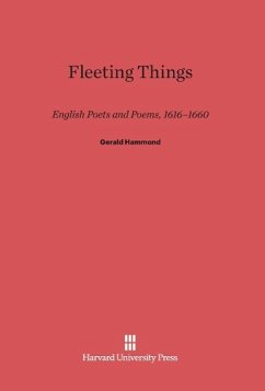 Fleeting Things - Hammond, Gerald