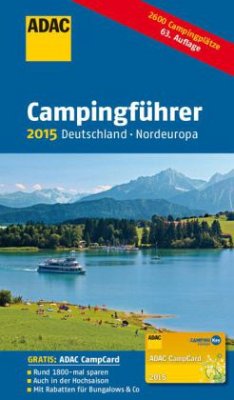 ADAC Campingführer 2015 Deutschland, Nordeuropa