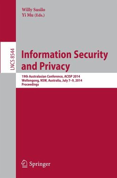 Information Security and Privacy