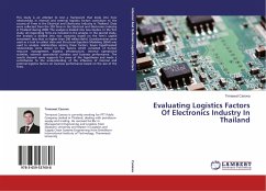 Evaluating Logistics Factors Of Electronics Industry In Thailand