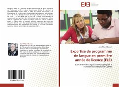 Expertise de programme de langue en première année de licence (FLE) - Ducrot, Jean-Michel