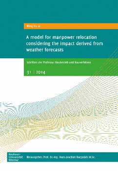 A model for manpower relocation considering the impact derived from weather forecasts - Hong Hong Ha Le