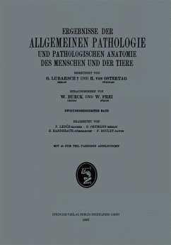 Ergebnisse der Allgemeinen Pathologie und Pathologischen Anatomie des Menschen und der Tiere - Lence, P.;Ortmann, Günther;Randerath, Edmund