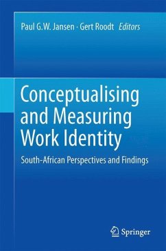 Conceptualising and Measuring Work Identity