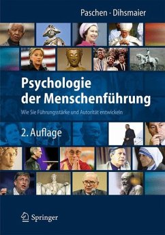 Psychologie der Menschenführung - Paschen, Michael;Dihsmaier, Erich
