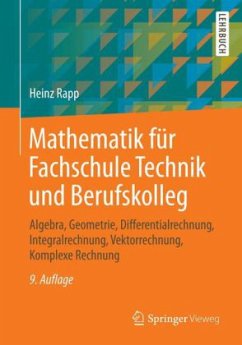 Mathematik für Fachschule Technik und Berufskolleg - Rapp, Heinz