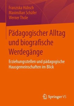 Pädagogischer Alltag und biografische Werdegänge - Hübsch, Franziska;Schäfer, Maximilian;Thole, Werner