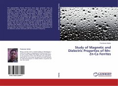 Study of Magnetic and Dielectric Properties of Mn-Zn-Ca Ferrites