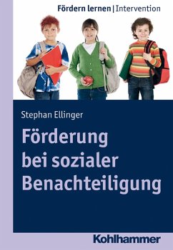 Förderung bei sozialer Benachteiligung (eBook, PDF) - Ellinger, Stephan