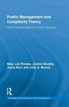 Public Management and Complexity Theory - Rhodes, Mary Lee; Murphy, Joanne; Muir, Jenny