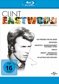 Clint Eastwood Collection : Ein Fressen für die Geier , Sadistico - Wunschkonzert für einen Toten , Betrogen , Sinola , Begegnung am Vormittag , Im Au