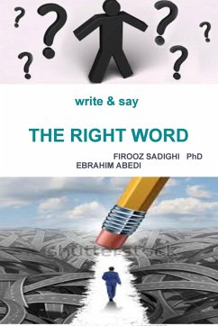 Write & Say the Right Word - Abedi, Ebrahim