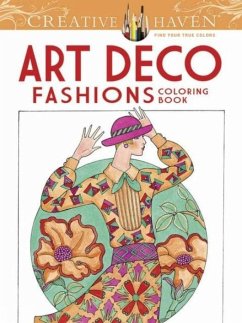 Creative Haven Art Deco Fashions Coloring Book - Sun, Ming-Ju