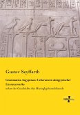 Grammatica Aegyptiaca: Uebersetzen altägyptischer Literaturwerke