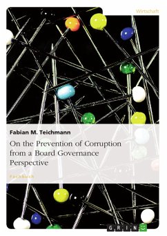 On the Prevention of Corruption from a Board Governance Perspective (eBook, PDF)