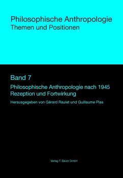 Cover Philosophische Anthropologie nach 1945 (eBook, PDF)