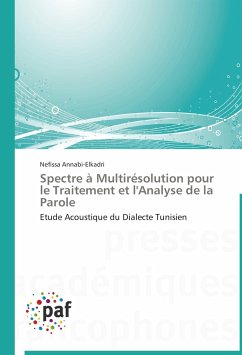 Spectre à Multirésolution pour le Traitement et l'Analyse de la Parole - Annabi-Elkadri, Nefissa