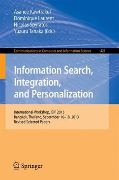 Information Search, Integration, and Personalization