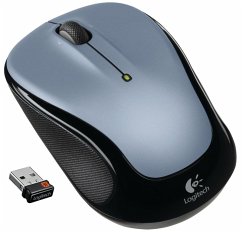 Logitech optische Maus M325 - Light Silver (kabellos)