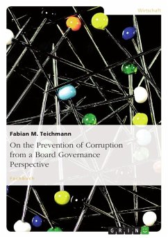 On the Prevention of Corruption from a Board Governance Perspective