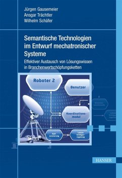 Semantische Technologien im Entwurf mechatronischer Systeme (eBook, PDF) - Gausemeier, Jürgen; Trächtler, Ansgar; Schäfer, Wilhelm