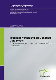 Integrierte Versorgung als Managed-Care-Modell (eBook, PDF)