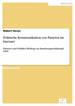 Politische Kommunikation von Parteien im Internet (eBook, PDF)