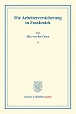 Die Arbeiterversicherung in Frankreich.