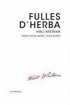 Fulles d'herba - Whitman, Walt