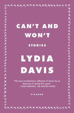 Can't and Won't (eBook, ePUB) - Davis, Lydia