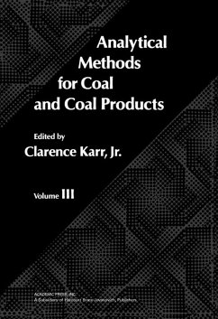 Cover Analytical Methods for Coal and Coal Products (eBook, ePUB)