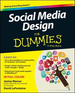 Social Media Design For Dummies (eBook, ePUB) - Warner, Janine; Lafontaine, David
