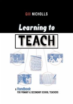 Learning to Teach (eBook, ePUB) - Nicholls, Gill