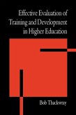 The Effective Evaluation of Training and Development in Higher Education (eBook, PDF)