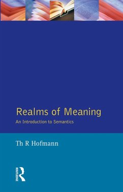 Realms of Meaning (eBook, ePUB) - Hofmann, Thomas R.