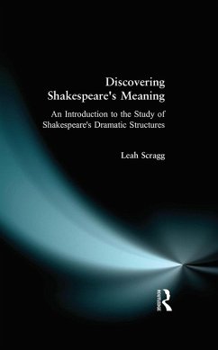 Discovering Shakespeare's Meaning (eBook, ePUB) - Scragg, Leah