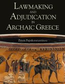 Lawmaking and Adjudication in Archaic Greece (eBook, ePUB)