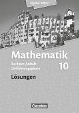 Mathematik Sekundarstufe II Sachsen-Anhalt. Einführungsphase. Lösungen