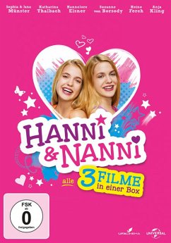 Hanni & Nanni 1-3 DVD-Box - Sophia Münster,Jana Münster,Hannelore Elsner