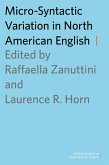 Micro-Syntactic Variation in North American English (eBook, PDF)