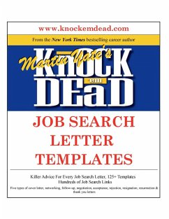 Knock Em Dead Job Search Letter Templates (eBook, ePUB) - Yate, Martin