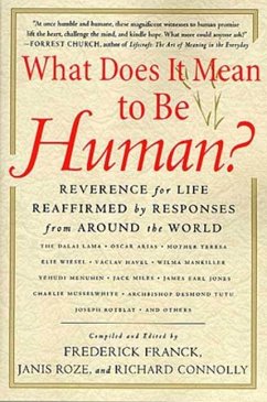 What Does It Mean to Be Human? (eBook, ePUB)